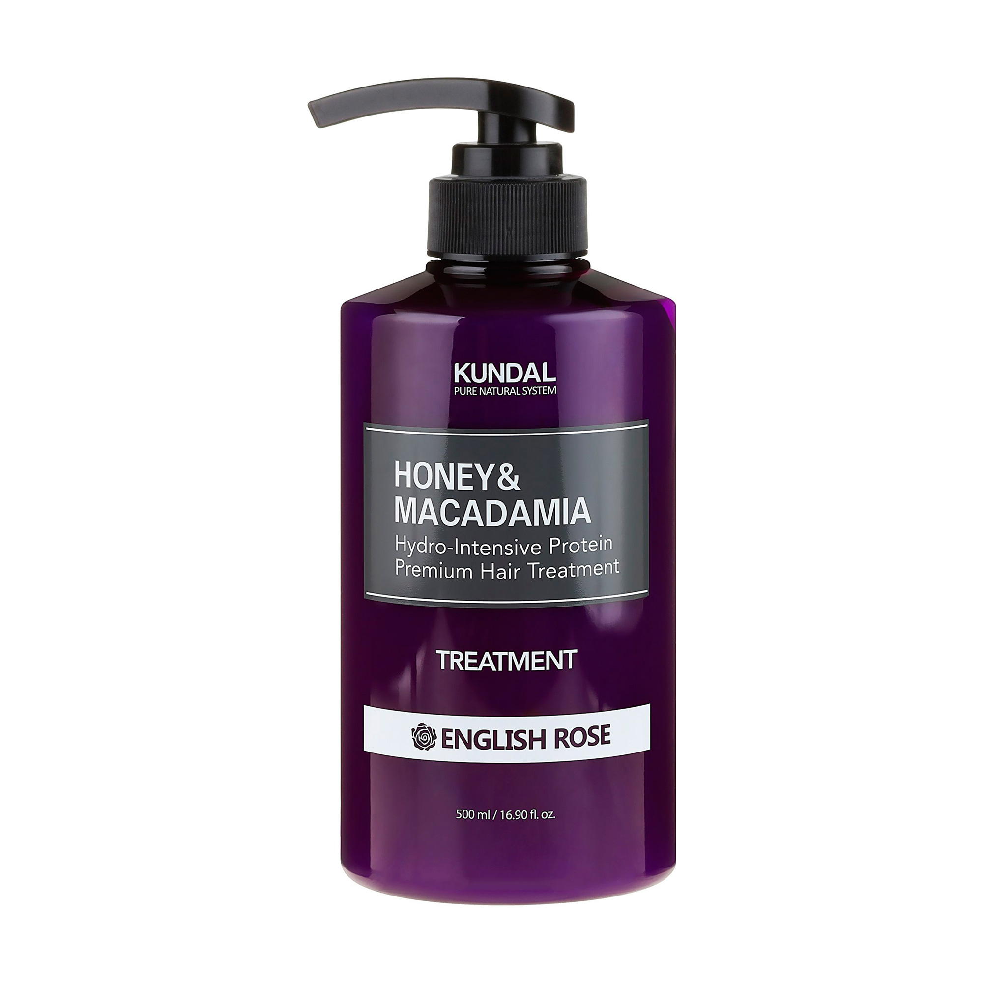 Кондиціонер-маска для волосся Kundal Honey &amp; Macadamia Treatment English Rose Англійська троянда, 500 мл